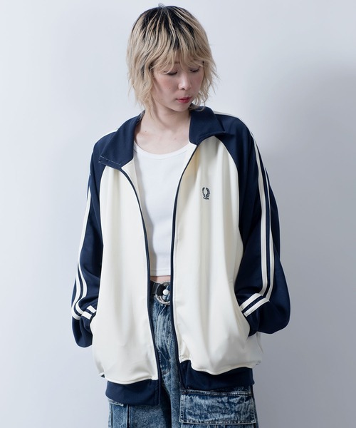 Starting Over ジャージ raglan sleeves embroidery side line