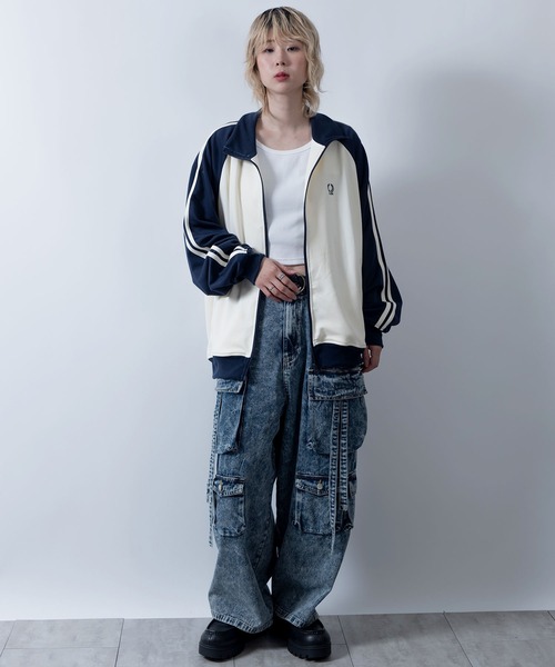 Starting Over ジャージ raglan sleeves embroidery side line