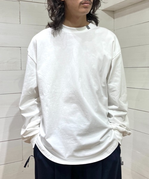 SUPERTHANKS（スーパーサンクス） tシャツ タック入りベーシックロング 