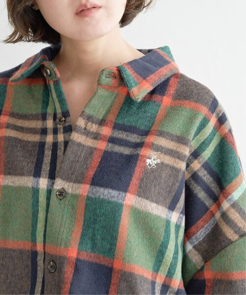 ブラウス シャツ BEVERLY HILLS POLO CLUB ビバリーヒルズポロクラブ チェックシャツジャケット レディース BEVERLY HILLS POLO CLUB ブラウス シャツ 「BEVERLY CLUB