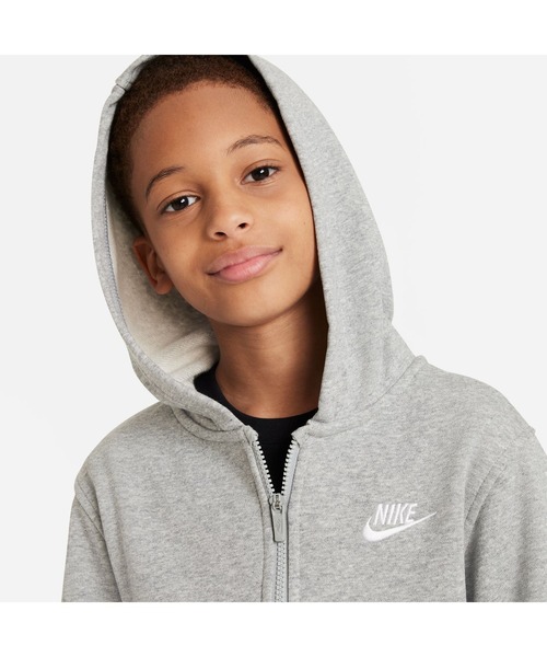 NIKE（ナイキ） パーカー YTH NSW クラブ FT フルジップ L/S フーディ