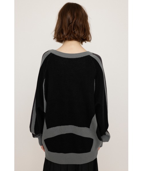 tops新品2枚please素材 SLY | 2WAY JQ LOGO トップス (ニット ) |SHEL'TTER WEBSTORE