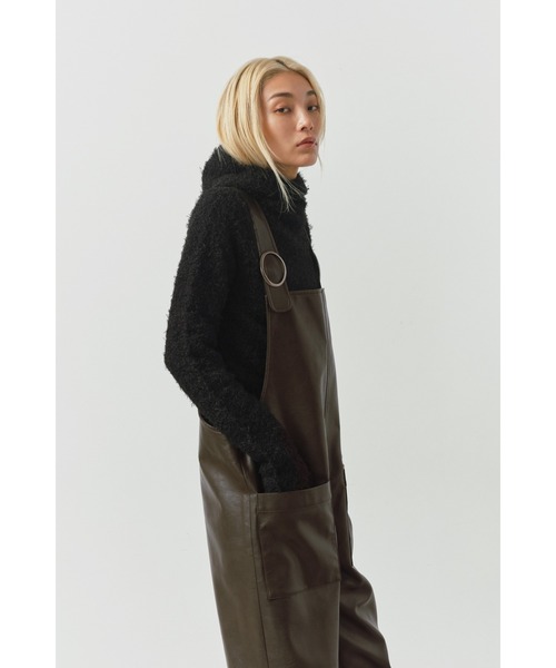ALEXIA STAM サロペット オーバーオール Eco Leather Salopette