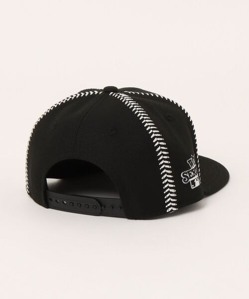 NEW ERA キャップ 帽子 ニューエラキッズ MLBボールステッチ