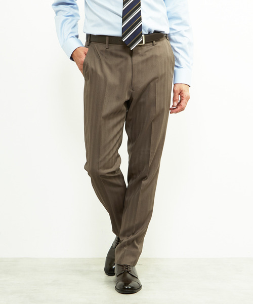 セットアップ ソラーロヘリンボーン/ウォッシャブルスーツ メンズ | MEN'S MELROSE | 19