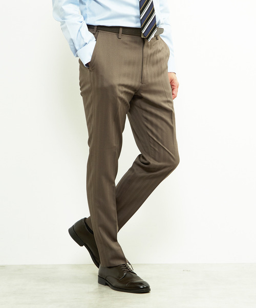 セットアップ ソラーロヘリンボーン/ウォッシャブルスーツ メンズ | MEN'S MELROSE | 18