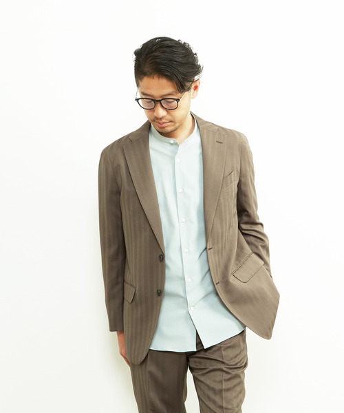 セットアップ ソラーロヘリンボーン/ウォッシャブルスーツ メンズ | MEN'S MELROSE | 16