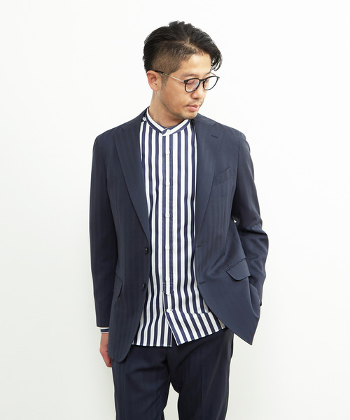セットアップ ソラーロヘリンボーン/ウォッシャブルスーツ メンズ | MEN'S MELROSE | 06