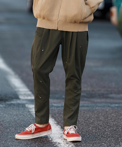 CAMBIO（カンビオ） パンツ mp13250-Stretch Back Satin Tapered Pants