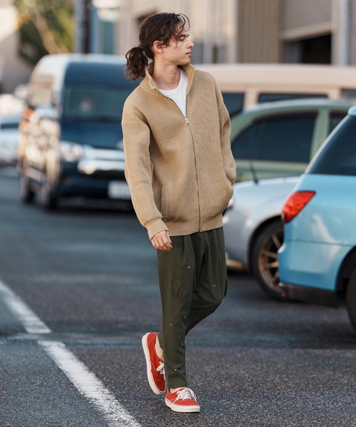CAMBIO（カンビオ） パンツ mp13250-Stretch Back Satin Tapered Pants