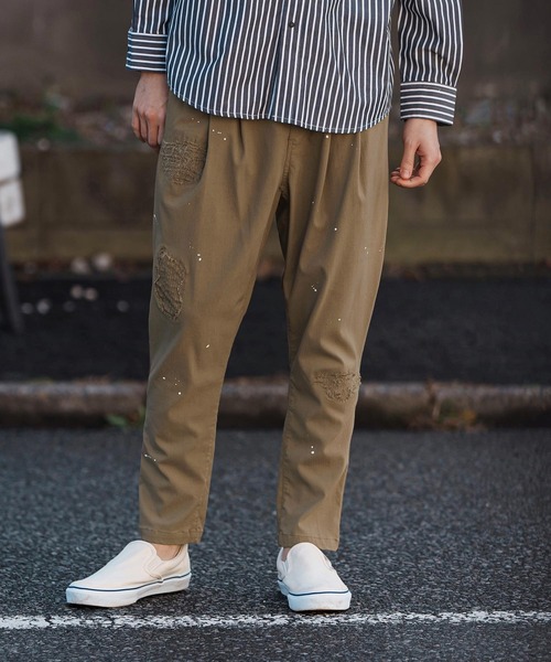 CAMBIO（カンビオ） パンツ mp13250-Stretch Back Satin Tapered Pants