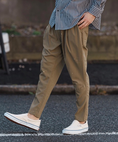 CAMBIO（カンビオ） パンツ mp13250-Stretch Back Satin Tapered Pants