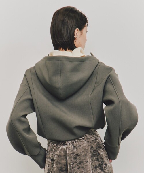 UNITED TOKYO トレーナー スウェット ボンディングZIPフーディー