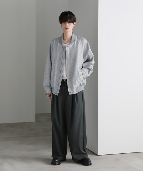 ☆希少☆　Supreme ツイードジャケット Mサイズ グレー B：MING by BEAMS（ビーミング by ビームス） コート アウター