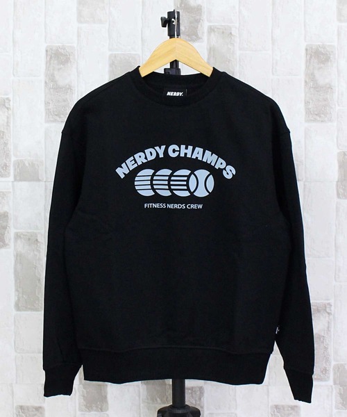 NERDY トレーナー スウェット チャンプスウェットシャツ CHAMPS