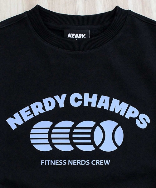 トレーナー+スウェット Nerdy NERDY トレーナー スウェット チャンプスウェットシャツ CHAMPS