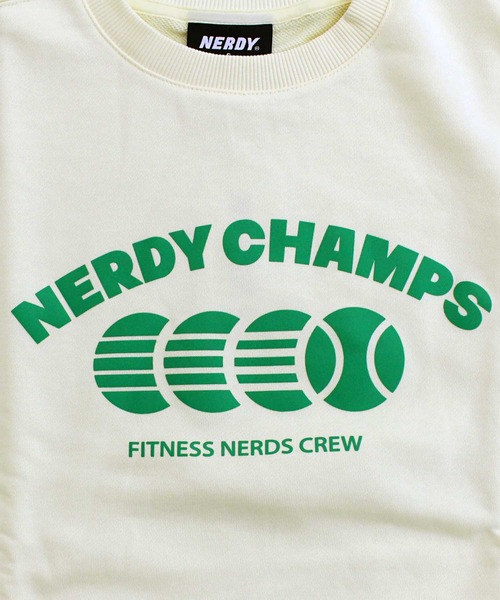 トレーナー+スウェット Nerdy NERDY トレーナー スウェット チャンプスウェットシャツ CHAMPS