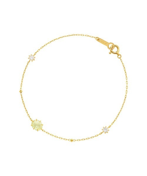 4℃（ヨンドシー） ブレスレット 「MIMOSA Collection」K10イエロー