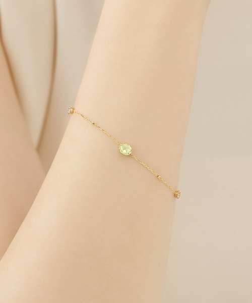 *4℃*MIMOSA Collection K10イエローゴールド ブレスレット 4℃｜【MIMOSA Collection】K10イエローゴールド ブレスレット