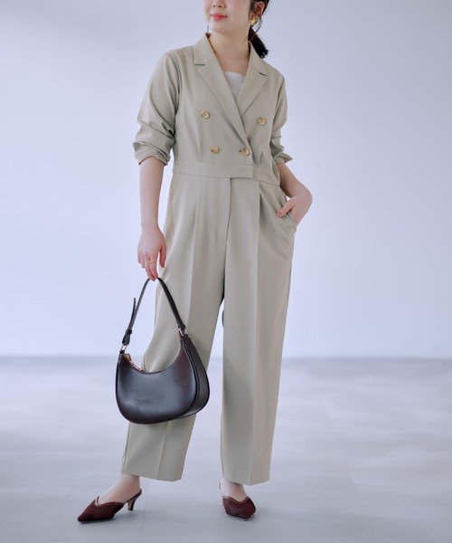COHINA（コヒナ） オールインワン ジャケットライクオールイワン 「低