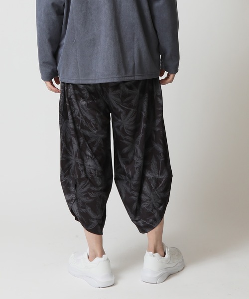 TopIsm（トップイズム） パンツ 無地総柄 接触冷感サルエルパンツ
