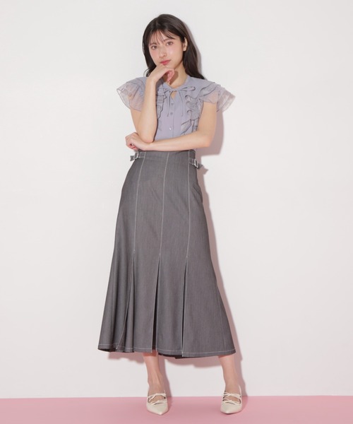 美品 JILL STUART ステッチ マーメイド ワンピース ドレス M 美品 JILL STUART ステッチ マーメイド ワンピース ドレス M