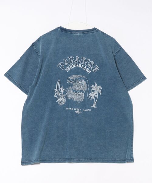 tシャツ 「Kahiko」SURF＆Palms ユーイングTシャツ レディース Kahiko tシャツ 「Kahiko」SURF＆Palms ユーイングメンズTシャツ