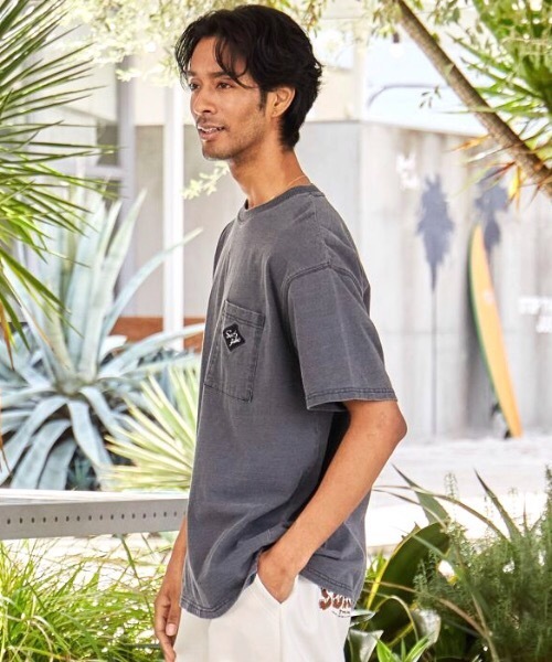 tシャツ 「Kahiko」SURF＆Palms ユーイングTシャツ レディース 楽天市場】Kahiko公式店 [ユーイングTシャツ【SURF&Palms