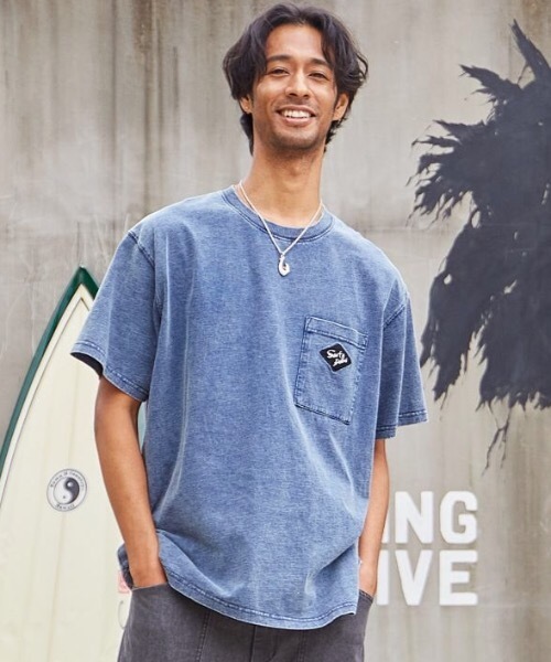 tシャツ 「Kahiko」SURF＆Palms ユーイングTシャツ レディース Kahiko tシャツ 「Kahiko」SURF＆Palms ユーイングメンズTシャツ