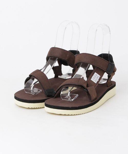 suicoke 「SUICOKE」 フラットサンダル 6 ブラウン レディース