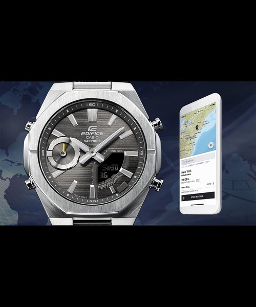 EDIFICE（SEIKO） 腕時計 Smartphone Link series / ECB-S10YD-8AJF