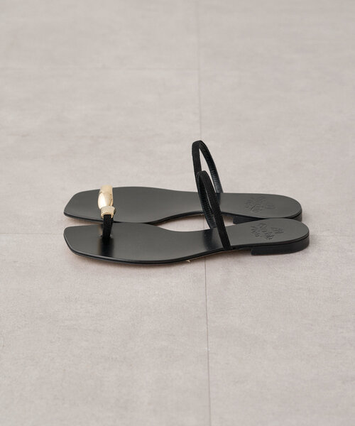 il sandaro of Capri 37 24cm ビジュー　ゴールド il Sandalo of Capri】ビジューサンダル | Whim Gazette(ウィム