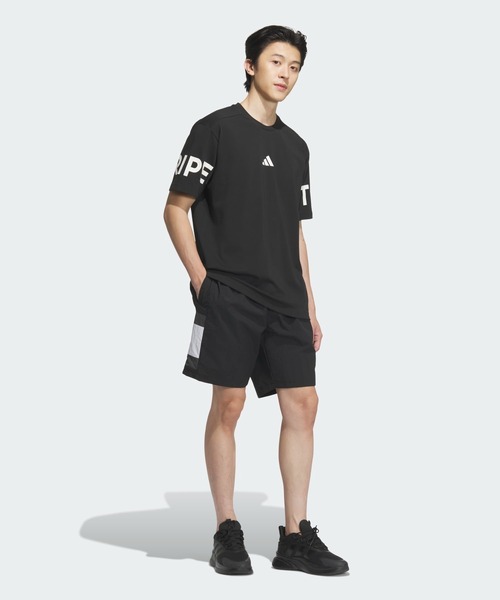 正品 adidas アディダスウーブン ショートパンツ adidas パンツ ワーディング パック ルーズフィット メッシュ