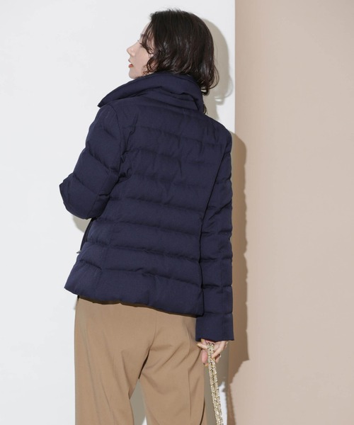 NANO universe（ナノ・ユニバース） ダウンジャケット S ネイビー