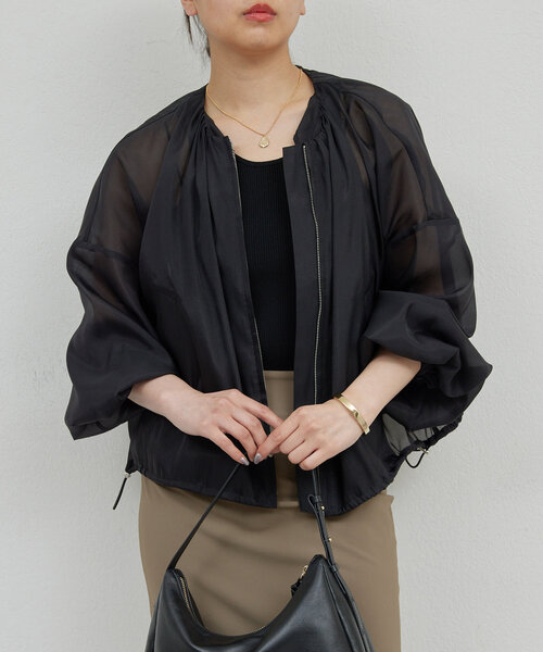 GALLARDAGALANTE NAVY ブルゾン ガリャルダガランテ GALLARDAGALANTE NAVY 22AW ボアブルゾン