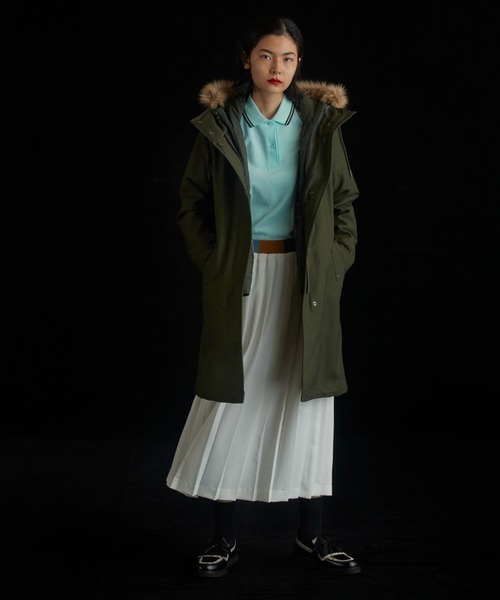 FRED PERRY（フレッドペリー） モッズコート 10 カーキ レディース