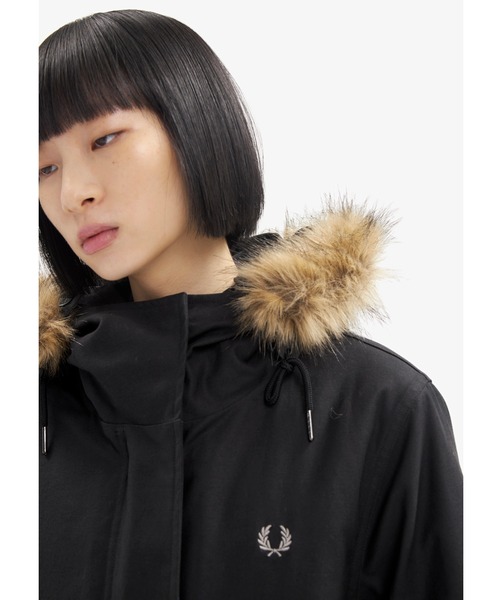 FRED PERRY（フレッドペリー） モッズコート 10 カーキ レディース