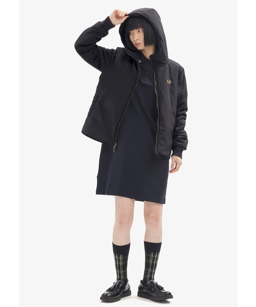 【美品】FRED PERRY フレッドペリー モッズコート　秋　レディース FRED PERRY（フレッドペリー） モッズパーカー レディース FRED PERRY