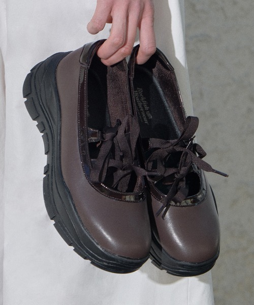 Rockfish Weatherwear スニーカー FLATFORM RIBBON MARYJANE