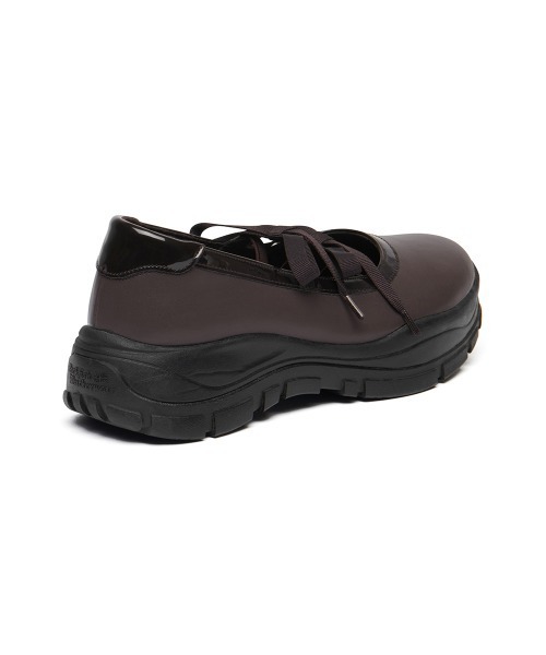 ROCKFISH WEATHERWEAR メリージェーン フラット厚底 23.5 Rockfish Weatherwear スニーカー FLATFORM STRING MARYJANE