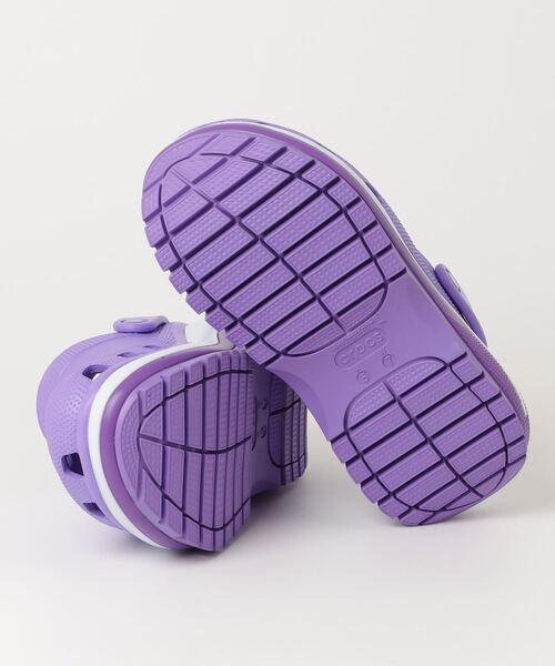 【未使用品】Crocs メガクラッシュ クロッグ 紫　クロックス 未使用品】Crocs メガクラッシュ クロッグ 紫 クロックス - メルカリ