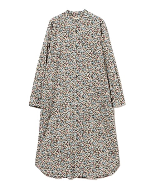☆リバティ スタンドカラーワンピース☆ビームスボーイ・リバティプリント BEAMS BOY ワンピース リバティ スタンドカラー ロングスリーブ