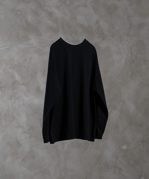 「ADRER」 長袖Tシャツ MEDIUM ブラック メンズ