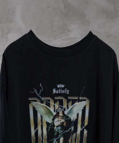 「ADRER」 長袖Tシャツ MEDIUM ブラック メンズ