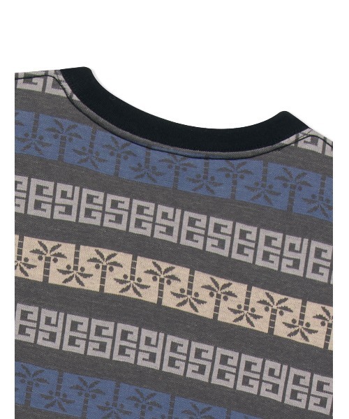 YESEYESEE tシャツ Y.E.S Palm Jacquard Tee メンズ レディース
