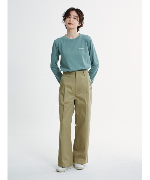 Barbour（バブアー） ワイドパンツ パンツ フロントタックワイドパンツ