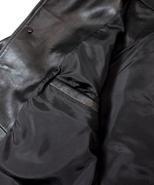 SKOOKUM（スクーカム） レザージャケット「JACKROSEコラボ」 L