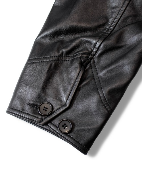 SKOOKUM（スクーカム） レザージャケット「JACKROSEコラボ」 L