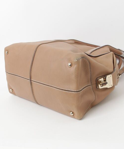 【TOD’S】2wayバッグ　D-STYLING レザー　ベージュ. TOD'S 「TOD'S」 2WAYバッグ - ベージュ レディース : ZOZOTOWN