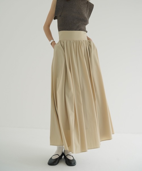 CLANE VOLUME FLARE SKIRT ベージュ VOLUME FLARE SKIRT｜CLANE（クラネ）公式通販｜THE TOKYO（ザ